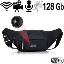 IP-HD-SpyCam in Gürteltasche, 128 Gb