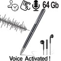 Kugelschreiber HD SPY-Recorder, 64GB, Voice-Activated